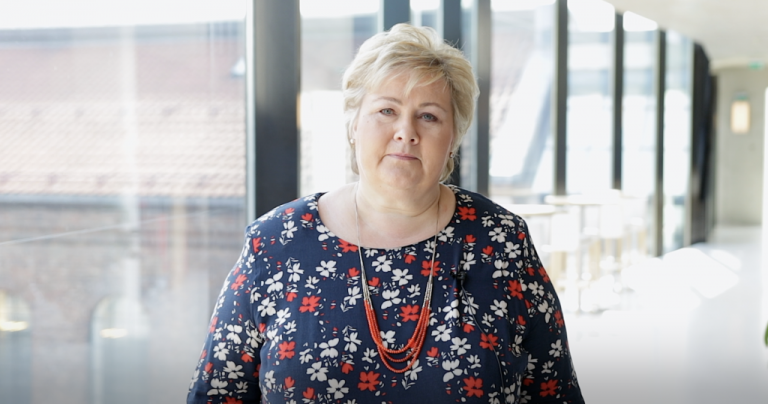 Bilde av Erna Solberg