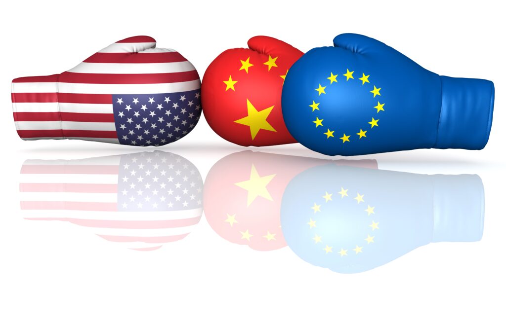 usa us china eu eurozone europe trade war punitive tariff duty tax crisis